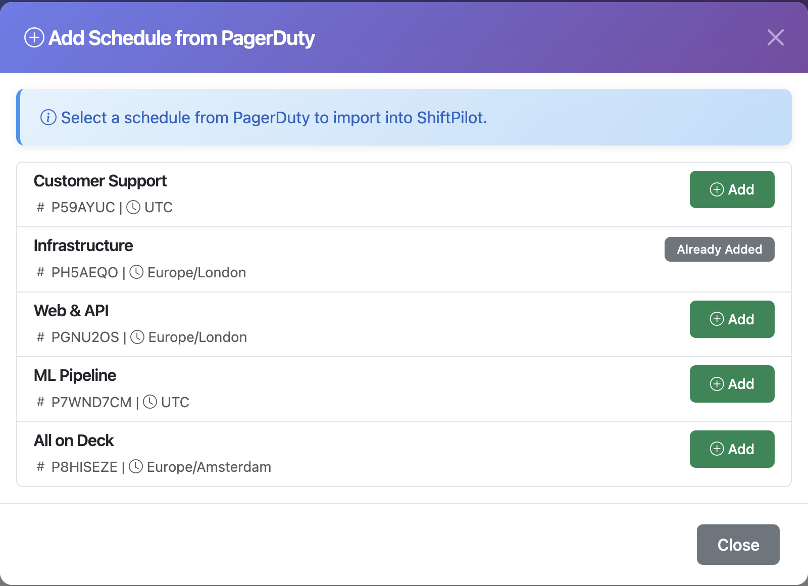 PagerDuty Integration